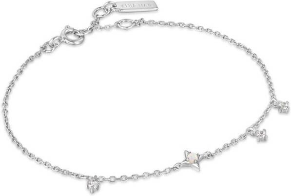 Ania Haie Star Kyoto Opal armband van zilver met zirkonia
