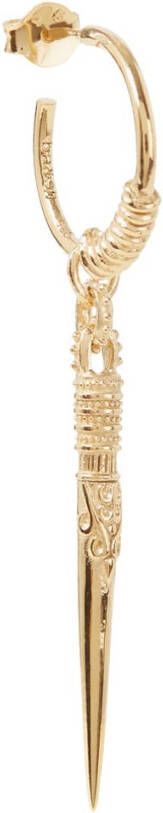 BA&SH Olivia enkele oorsteker met hanger