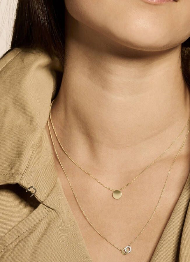 Blush Ketting van 14 karaat geelgoud 3088YGO