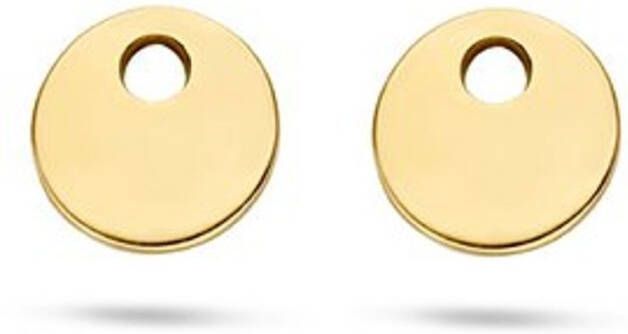 Blush Oorbedel van 14 karaat geelgoud 9055YGO