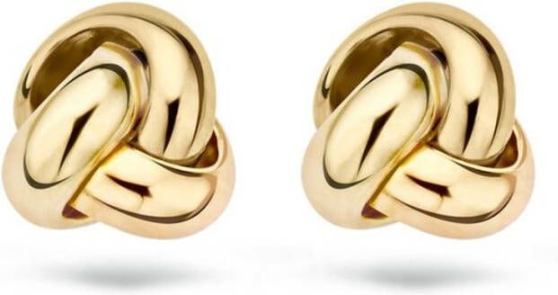 Blush Oorknopjes van 14 karaat geelgoud 7157YGO