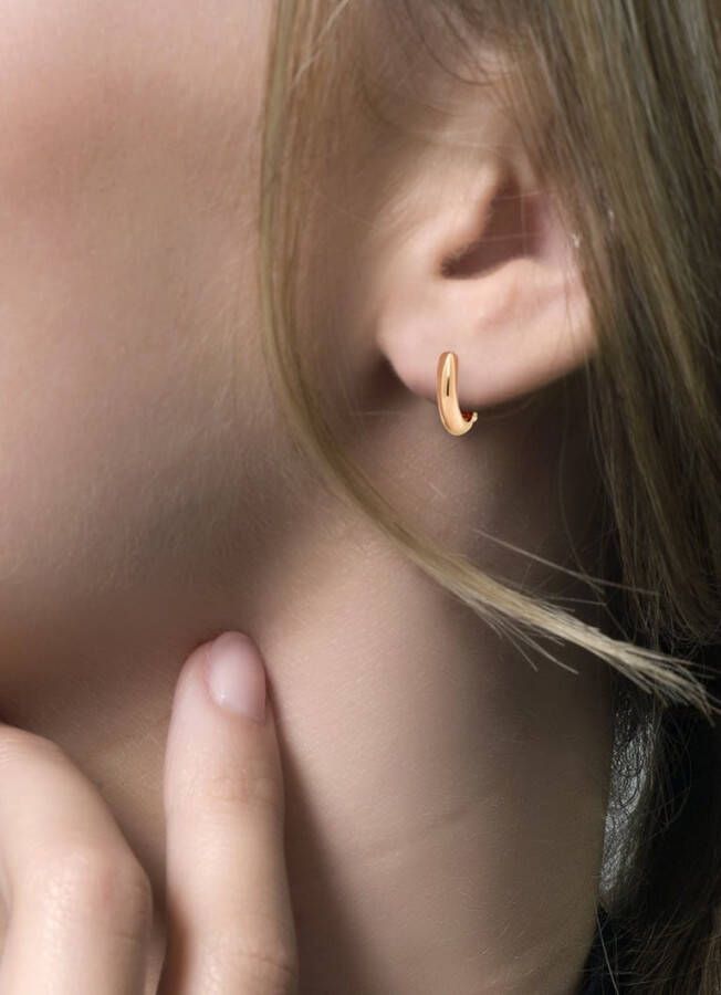 Blush Oorringen van 14 karaat ros&#xE9, goud 7221RGO