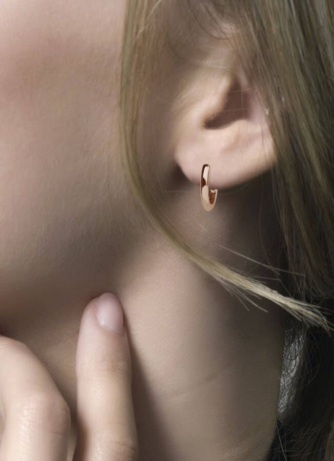 Blush Oorringen van 14 karaat ros&#xE9, goud 7232RGO