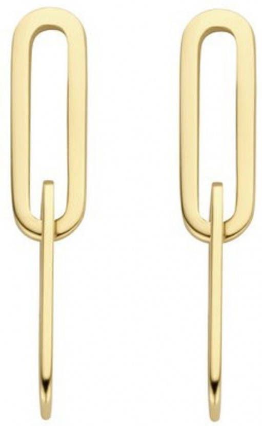 Blush Oorstekers van 14 karaat geelgoud 7262YGO