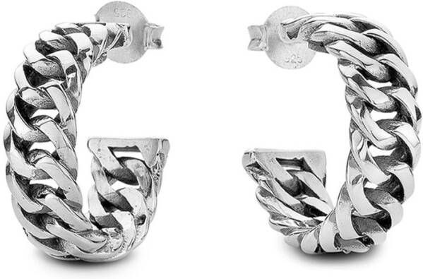 Buddha to Buddha Chain oorringen van zilver