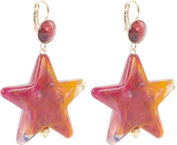 Camps & Camps Enchanted Stars oorhangers verguld