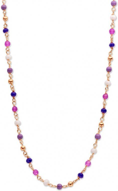 Casa Jewelry Lovely Lavender ketting verguld