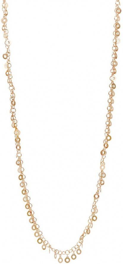 Casa Jewelry Naomi Rose ketting verguld met hanger