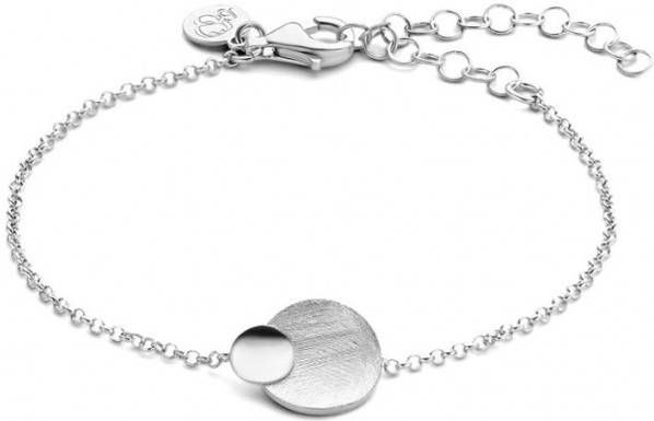 Casa Jewelry Rondje Hol armband van zilver