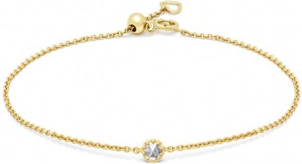 Diamond Point Geelgouden armband, 0 08 ct diamant, Joy