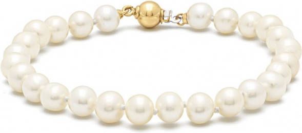 Diamond Point Geelgouden armband Riviè, ra