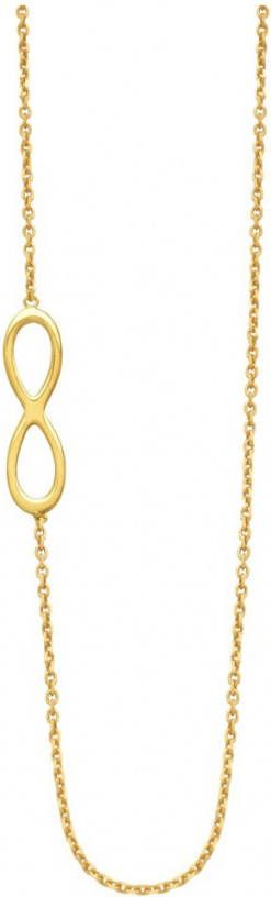 Diamond Point Geelgouden collier Marigold