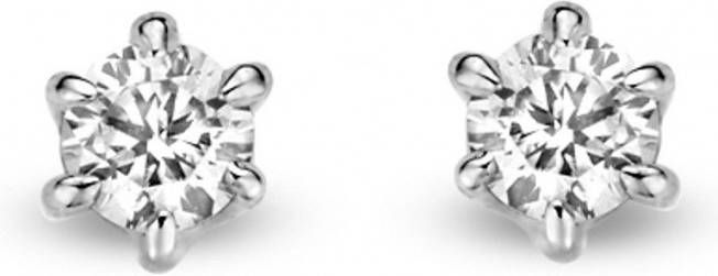 Diamond Point Geelgouden oorsieraden 0 10 ct diamant Starlight