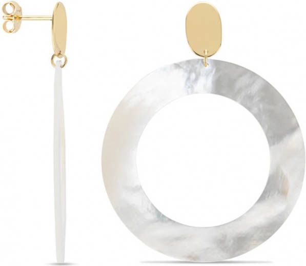 Diamond Point Geelgouden oorsieraden Marigold