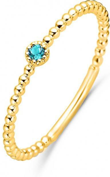 Diamond Point Geelgouden ring 0 04 ct london topaas Joy