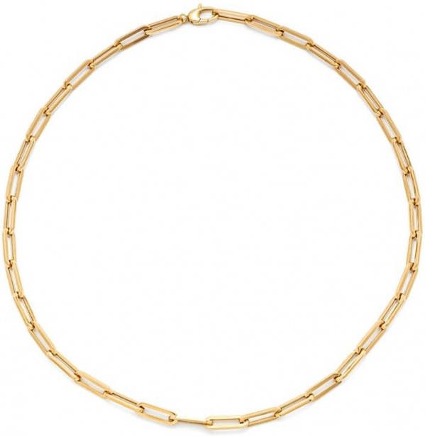 Diamond Point Ketting van geelgoud Timeless Treasures