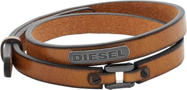Diesel Armbanden Coiled DX0984040 Bruin