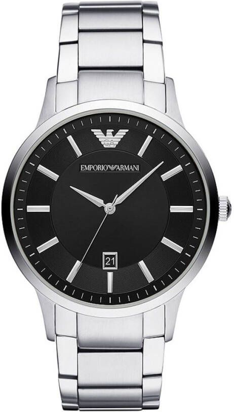 Emporio Armani Horloges Renato AR11181 Zwart