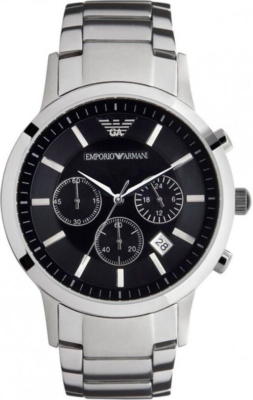 Emporio Armani Horloges Renato AR2434 Zilverkleurig