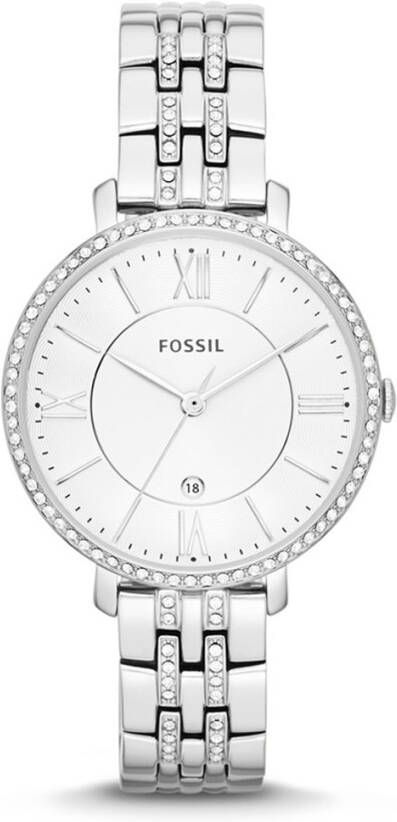 Fossil Horloges Jacqueline ES3545 Zilverkleurig