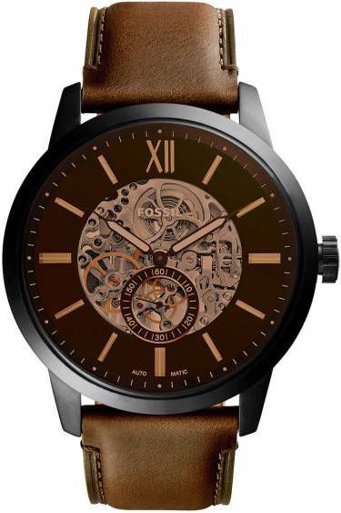 Fossil horloge Townsman ME3155 zwart