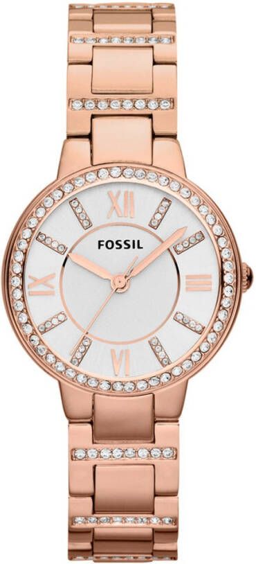 Fossil Horloges Virginia ES3284 Rosé, goudkleurig