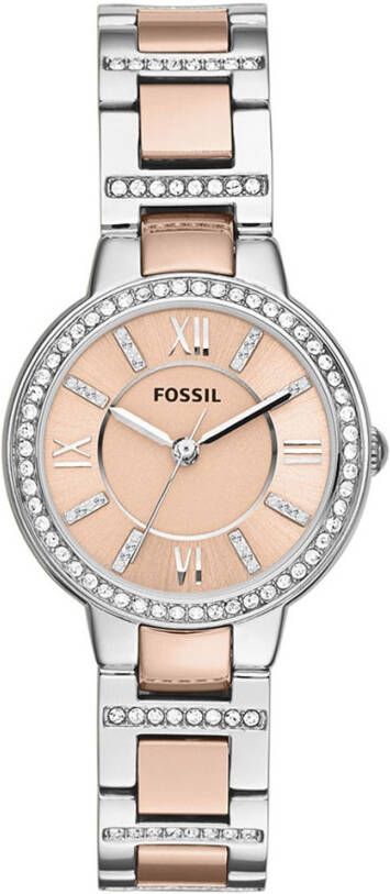 Fossil Horloges Virginia ES3405 Ros&#233, goudkleurig