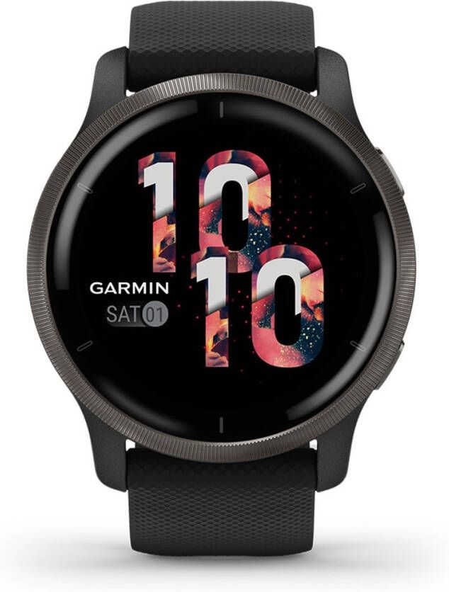 Garmin Venu 2 Health Smartwatch Zwart/Donkergrijs