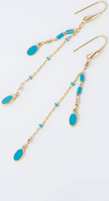 Isabel marant Casablanca oorhangers met kralen