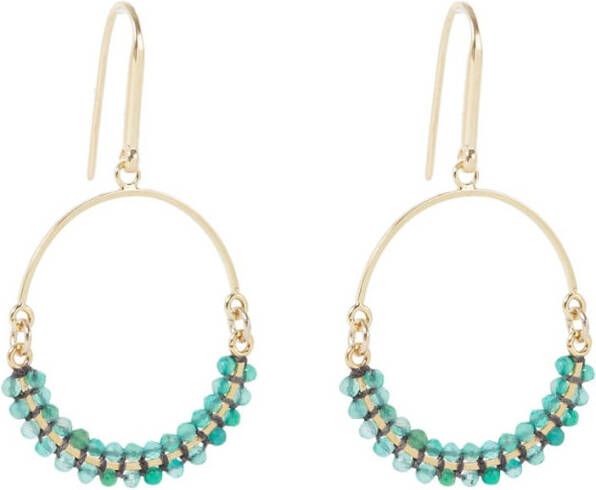 Isabel marant Cesaria oorhangers met kralen