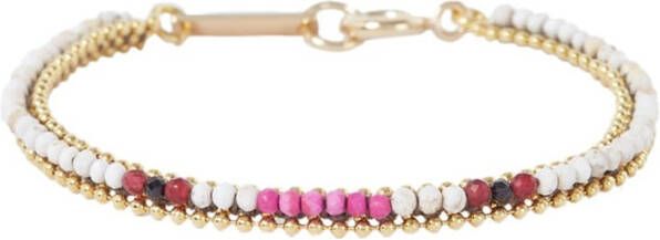 Isabel marant Cesaria Stripe armband met kralen