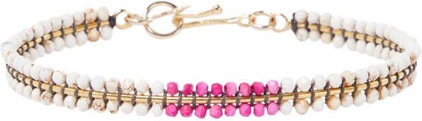 Isabel marant Cesaria Stripe bangle met kralen