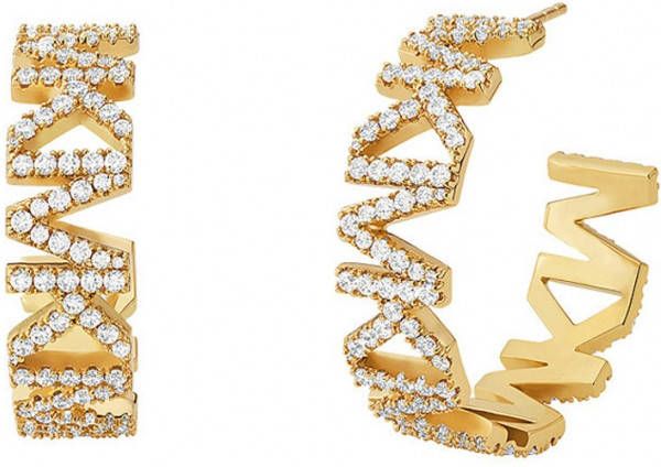 Michael Kors Premium oorringen verguld MKJ7955710