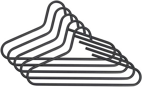 Spinder Design Spinder Victorie Hanger Mat Zwart Set Van 5