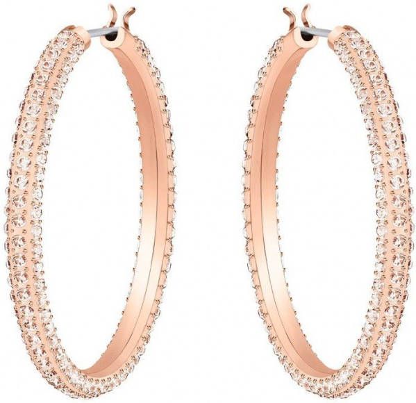 Swarovski Stone Hoop Pierced oorringen