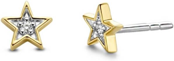 TI SENTO Milano Oorbellen 925 Sterling Zilveren Earrings 7863 Goudkleurig