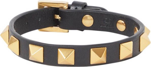 Valentino Rockstud armband van kalfsleer