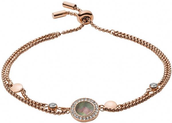 Fossil Bedelarmband met parelmoer JF02951791