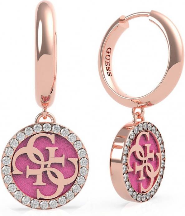 Guess Oorbellen UBE70252 Oorbellen Golden Hour Rosegoudkleurig