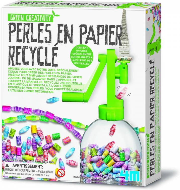 4M Green Activity Gerecyclede Papieren Kralenketting