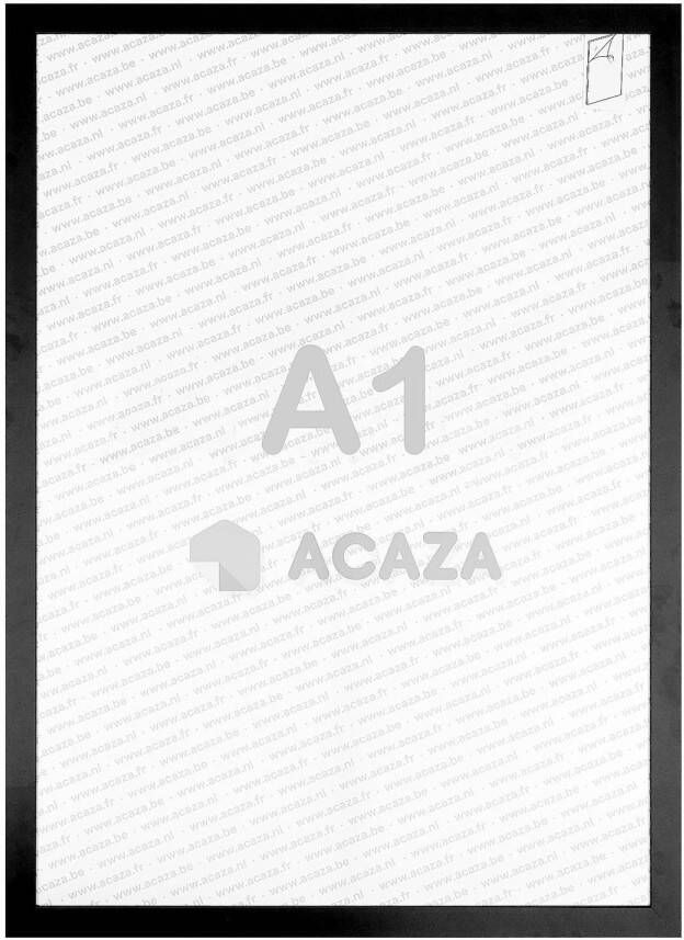 Acaza Madison Fotokader A1 59, 4 X 84 Cm Foto Kader In Mdf Hout Zwart