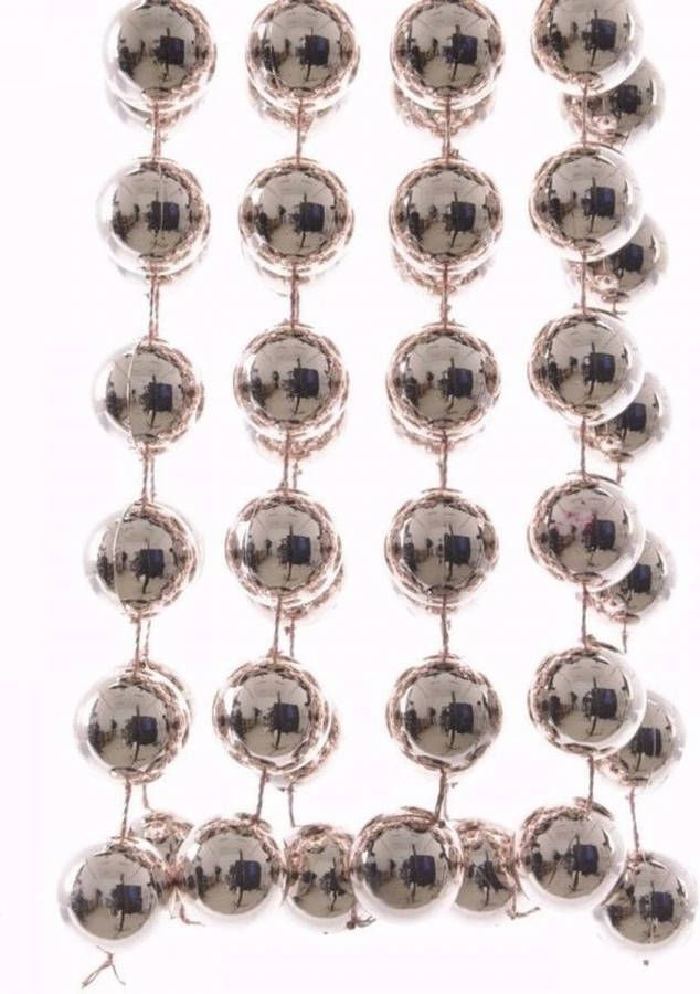 Decoris Kerst Roze Xxl Kralenslinger Mystic Christmas 270 Cm Kerstslingers