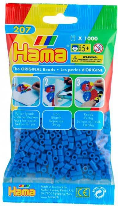 Hama Strijkkralen Donker Blauw 1000 delig