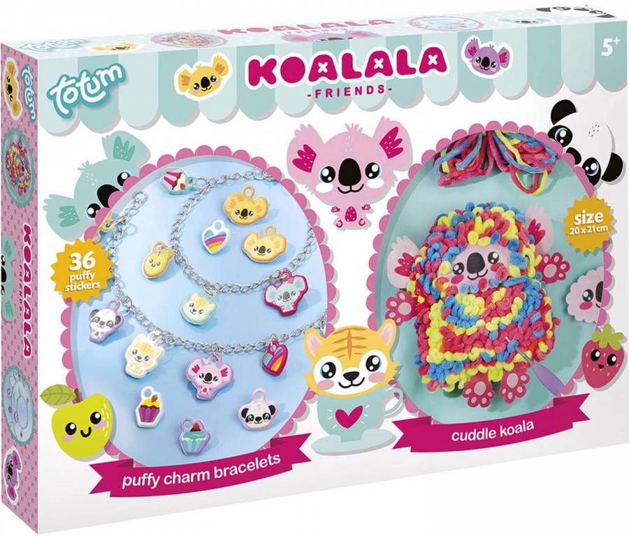 Totum 2in1 Koalala Puffy Charm Bracelets And Cuddle Pillow