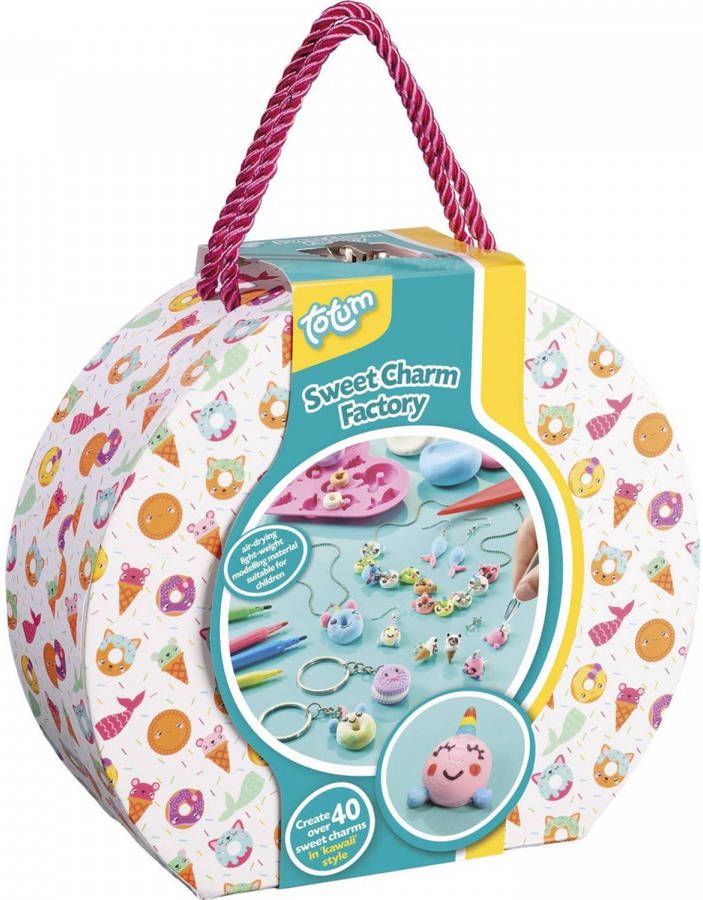 Totum Knutselkoffer Sieraden Meisjes 21, 5 Cm 60 delig