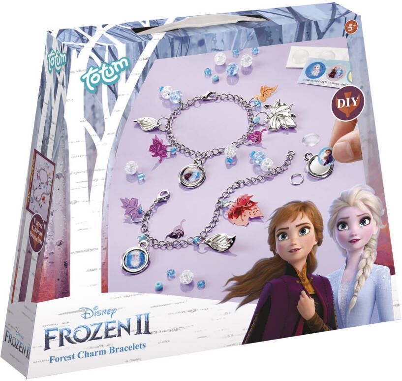Totum Sieradenbox Frozen 2 Forest Charm 6 delig