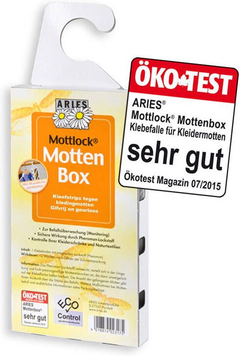 ARIES MOTTLOCK® „kledingmottenbox”