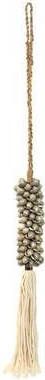 Bazar Bizar De Shell & Cotton Hangdecoratie Grijs
