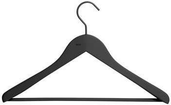 Hay Soft Kledinghanger set van 4 Slim black