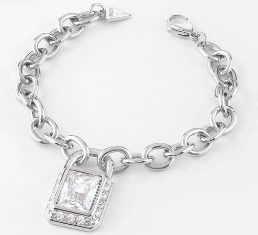 Guess Armband "Shiny Padlock"